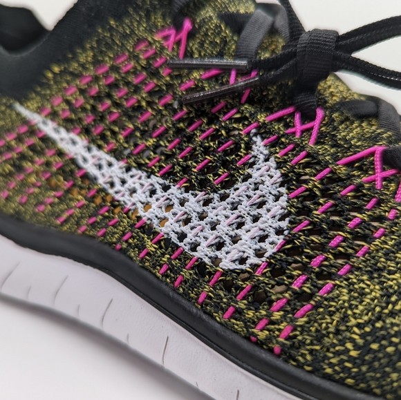 Nike Free RN Flyknit 2018 Laser Orange 942838-004 Men Size 10.5 New With Box - Picture 5 of 7